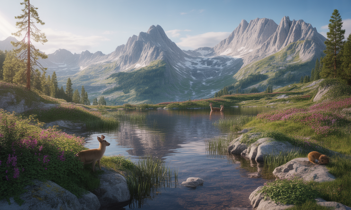 découvrez les merveilles et les trésors cachés des paysages alpins, entre montagnes majestueuses, faune exceptionnelle et panoramas à couper le souffle.